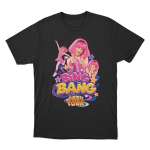 Bing Bang Stephanie Unisex T Shirt Black