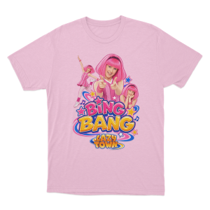 Bing Bang Stephanie Unisex T Shirt Pink