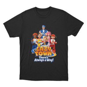 LazyTown Theres Always A Way Unisex T Shirt Black