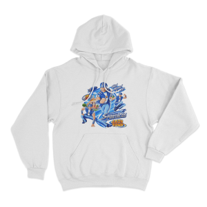 Sportacus Go Move Be Fit Unisex Hoodie White