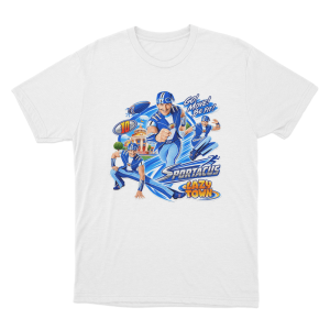 Sportacus Go Move Be Fit Unisex T Shirt White