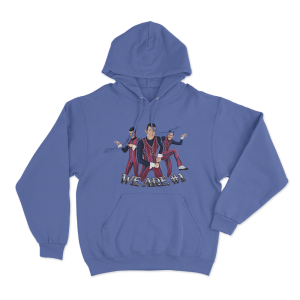 We Are 1 Robbie Rotten Unisex Hoodie Blue