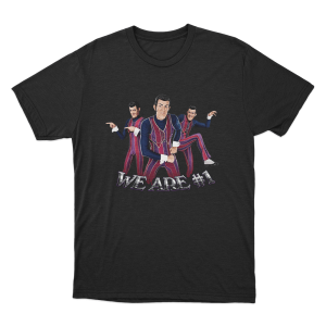 We Are 1 Robbie Rotten Unisex T Shirt Black