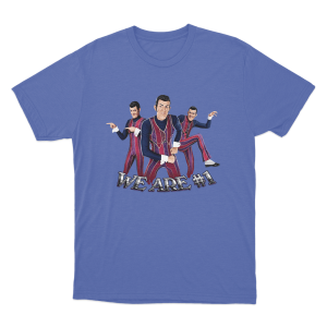 We Are 1 Robbie Rotten Unisex T Shirt Blue